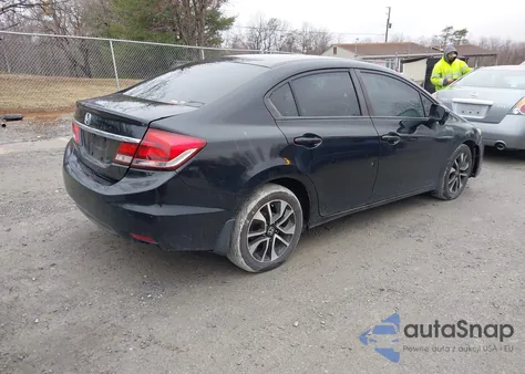 2014 Honda Civic Ex z USA, uszkodzony, nr VIN 2HGFB2F80EH522421